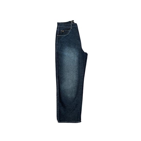 RE:VERB Men's Vintage Loose Fit 5- Pocket Jeans-34W x 30L- Blue - Picture 2 of 7